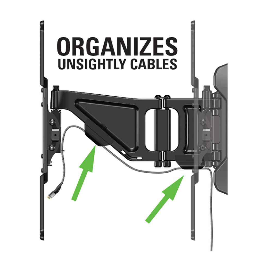 Organizes Unsightly Cables