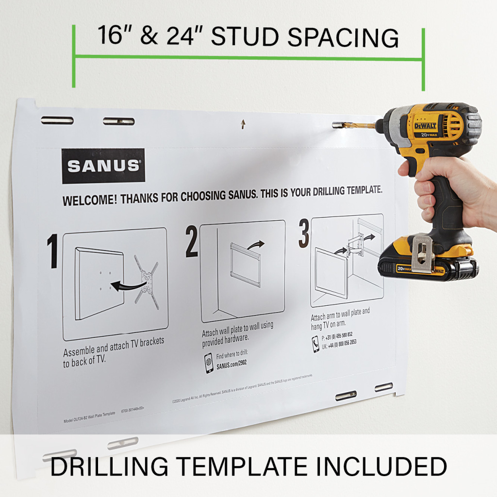 OLF24, drilling template included