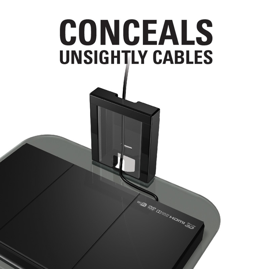Conceals Unsightly Cables