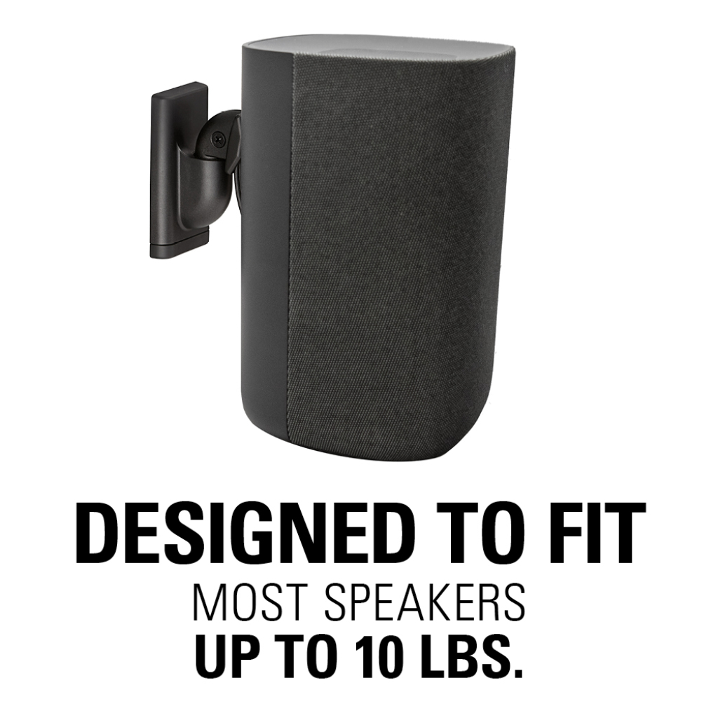 WSWMU1 fits most speakers up to 10 lbs