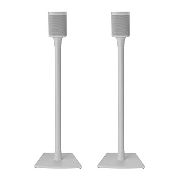 White WSS22 Speaker Stands Product Shot
