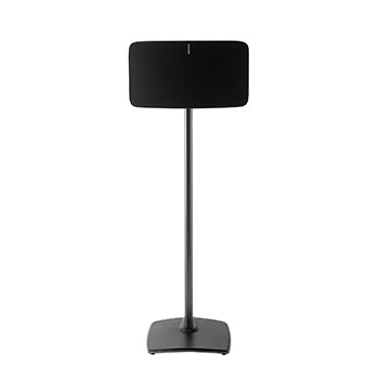 Black WSS5 Wireless Speaker Stand Product Shot